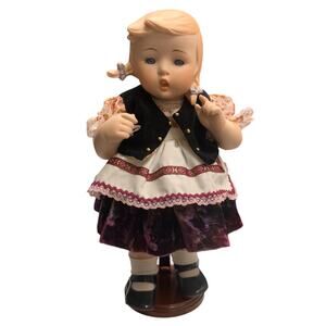 Vintage Artist Doll Porcelain Handmade Clothing German Style